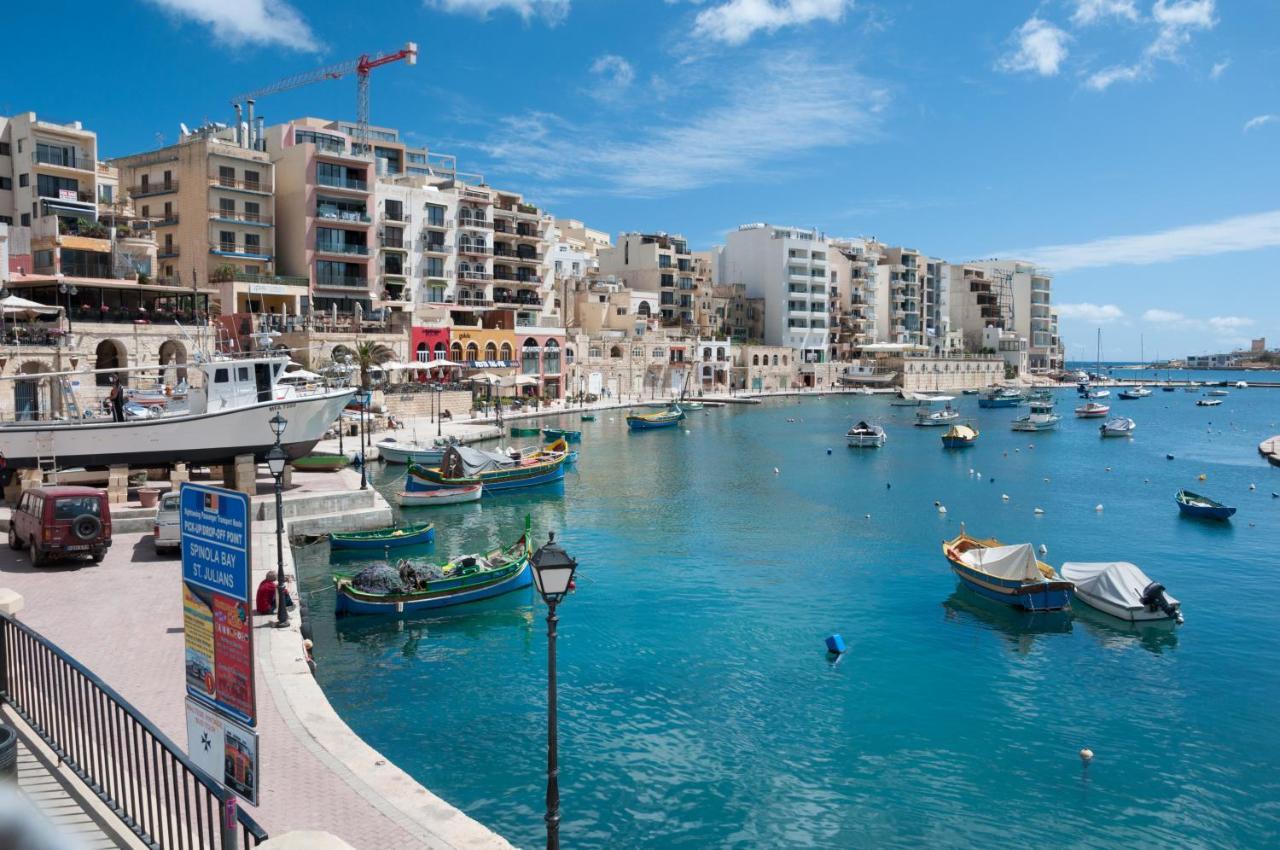 Superlative Apartment With Valletta And Harbour Views Sliema Exteriér fotografie